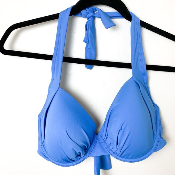 Tommy Bahama Blue Underwire Bikini Swimsuit Top 36D - Picture 3 of 9